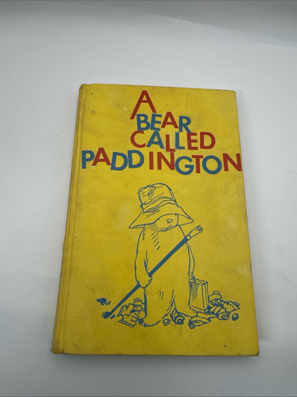 A Bear Called Paddington by Michael Bond (1960, Houghton Mifflin Co.) HC